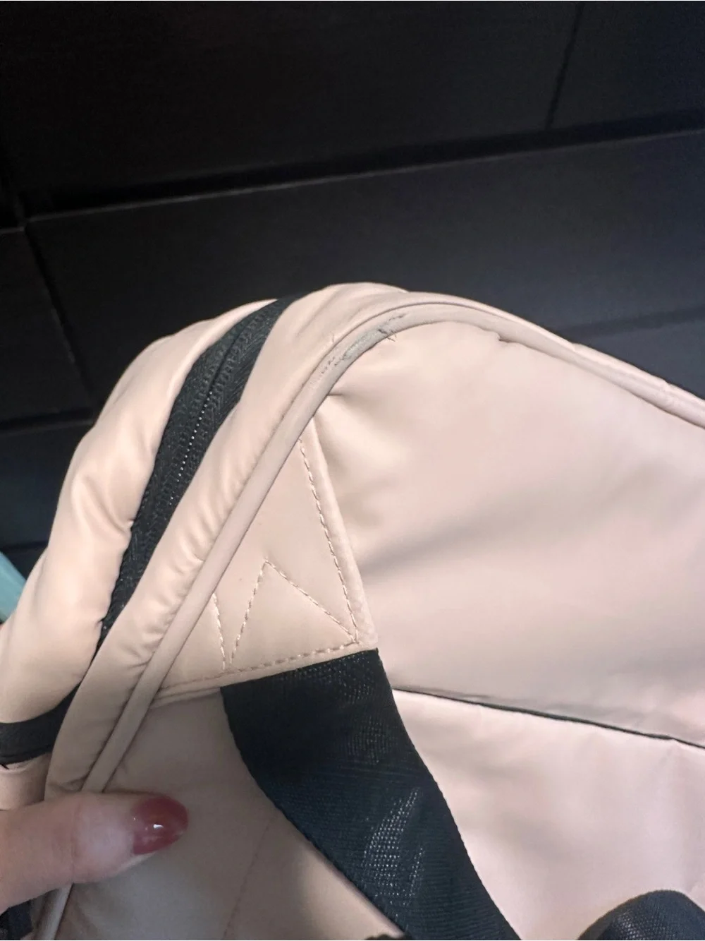 Calpak Luka 15” Backpack in Rose Quartz